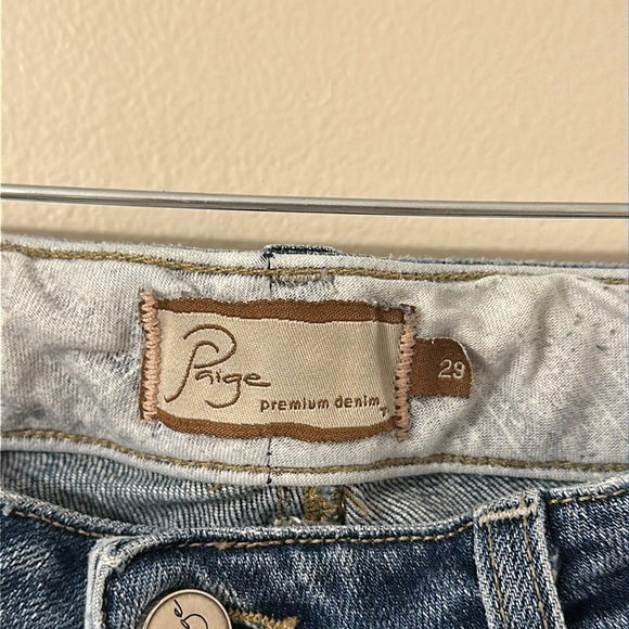 Paige Womens Hollywood Hills Jeans Sz 29 Western Rodeo Cowgirl Classic Farmhouse - Picture 4 of 8